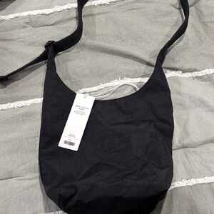 Baggu black small nylon sling NWT